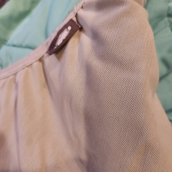 LL BEAN winter ski jacket with removable hood green and white size Medium - Picture 9 of 11